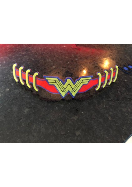Wonder Woman Kulak Koruyucu Covid Cerrahi Maske Askısı (Plastik Aparattır!!!) 3D