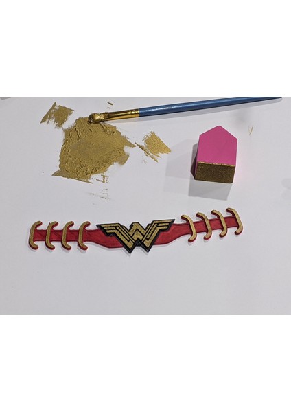 Wonder Woman Kulak Koruyucu Covid Cerrahi Maske Askısı (Plastik Aparattır!!!) 3D fırsatları