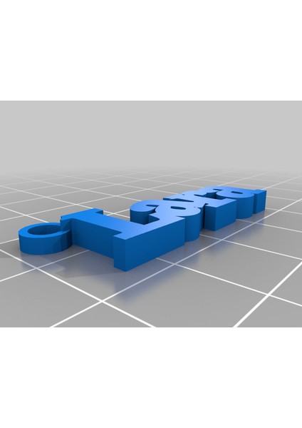 Anahtarlık Lara (Plastik Aparattır!!!) 3D