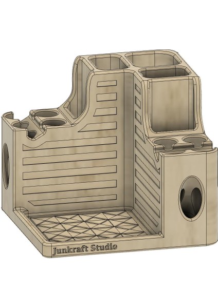 3 Yollu Çeşme Kalem ve Mürekkep Sahibi (Plastik Aparattır!!!) 3D