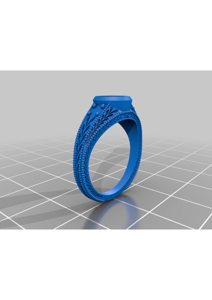 Nişan Yüzüğü Maketi (Plastik Aparattır!!!) 3D