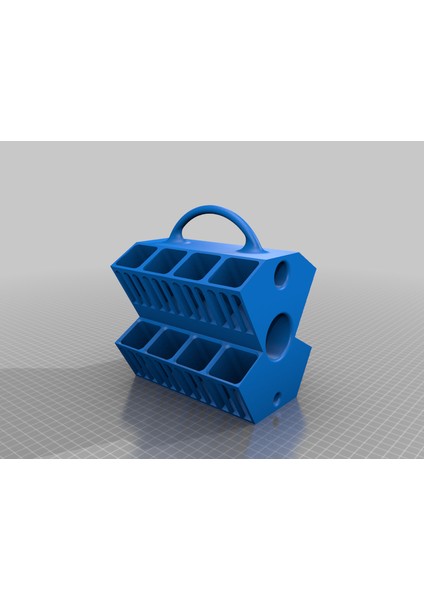 Mini Likör Şişesi Taşıyıcısı (Plastik Aparattır!!!) 3D