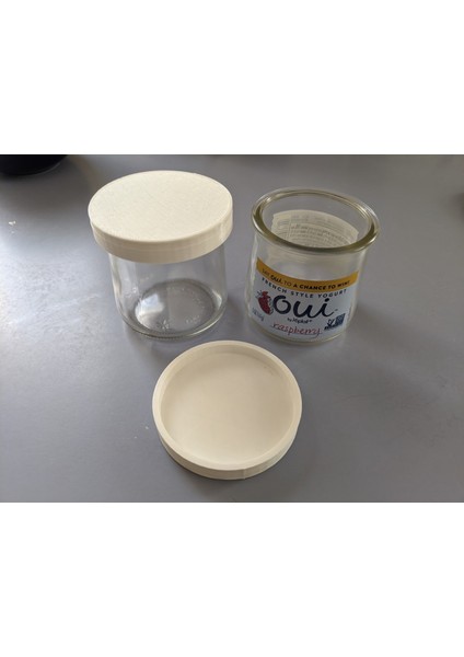 Yoğurt Kavanoz Kapağı (Sadece Plastik Aparattır!!!) 3D