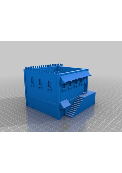 Drenajlı Mini Orta Doğu Villa Etli Ekici (Plastik Aparattır!!!) 3D