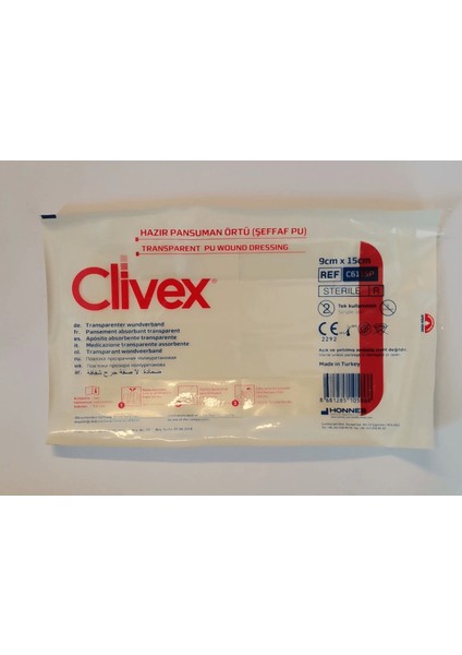 Su Geçirmez Pedli 9X15CM (1 Adet)