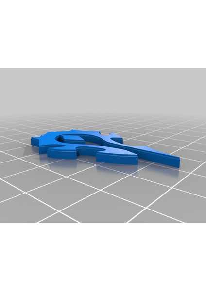 World Of Warcraft - Horde Anahtarlık (Plastik Aparattır!!!) 3D