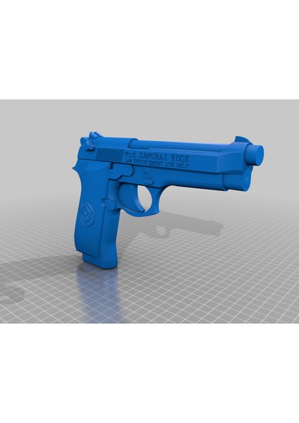 Samuray Kenar Beretta 92F (Plastik Aparattır!!!) 3D