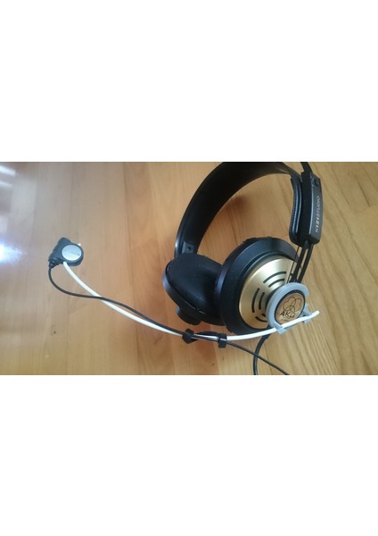 Basit Kulaklık - Akg 121 Için Mikrofon Tutucu (Plastik Aparattır!!!) 3D