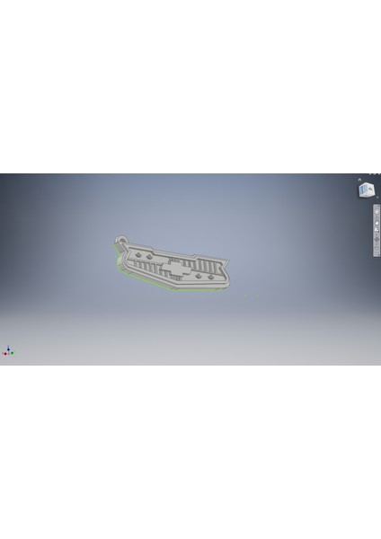 Chevrolet Anahtarlık (Plastik Aparattır!!!) 3D