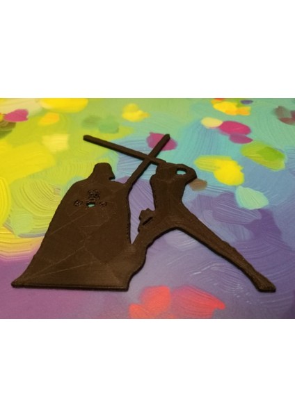 Aydınlık ve Karanlık Taraf - Vader ve Luke - Tepesi Değiştir (Plastik Aparattır!!!) 3D fiyatları