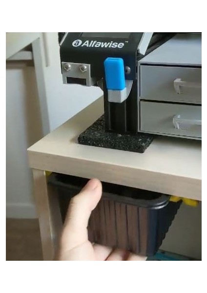 Masa Altı Çekmece Aparatı (Sadece Plastik Aparattır!!!) 3D fiyatları