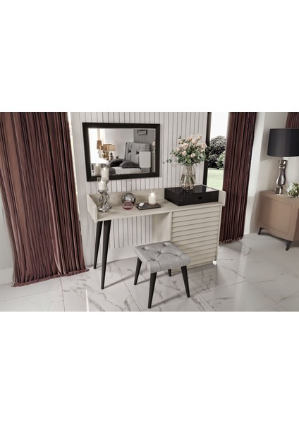 Rent Beige Puflu Şifonyer