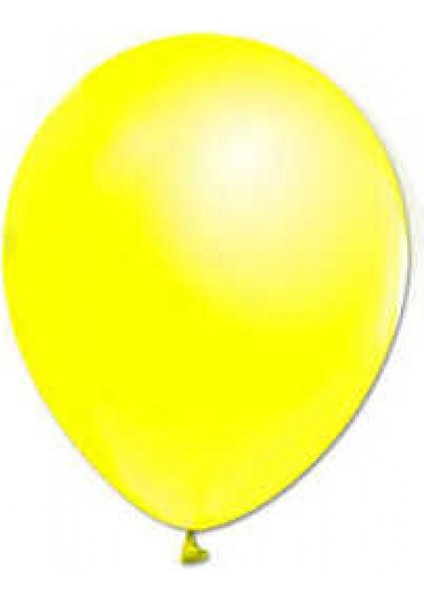 Balon Düz 12 Inc (Jojo Balloons) Sarı PK:100 Kl:40