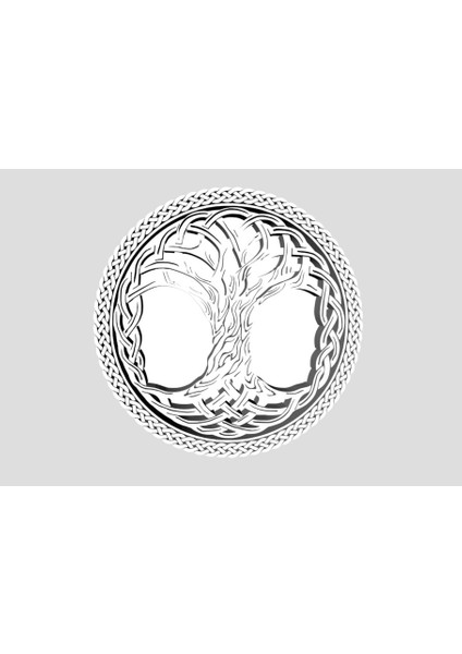 Myrkur Kabus Ağacı Logosu (Sadece Plastik Aparattır!!!) 3D