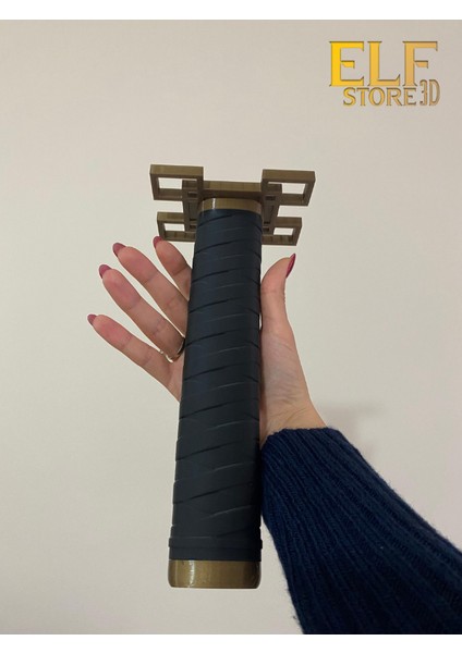 Muichiro Tokito Katlanabilir Katana Cosplay Katana Güçlü Plastik 99CM Katlanabilen Katana ElfStore3D fiyatları