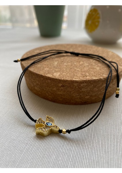 Siyah Renk Zirkon Taş Detaylı Çelik Xupıng VİP İp Bileklik fiyatları