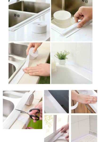 Su Sızdırmaz Bant Lavabo Küvet Kenar Bandı (3.2m)