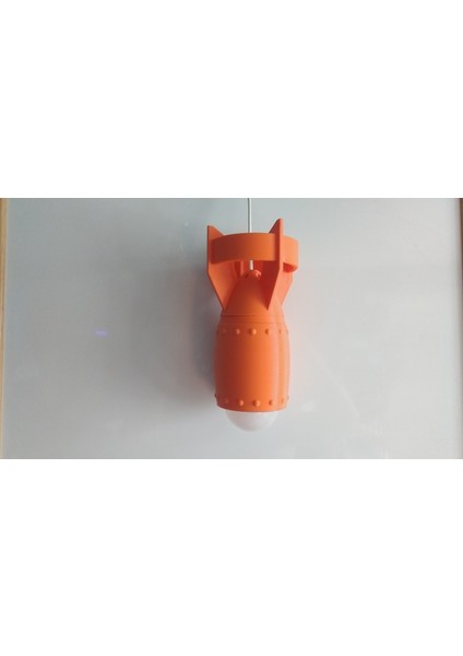 Bomba Lambası (Plastik Aparattır!!!) 3D