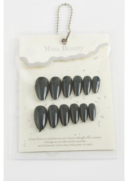 Mina Beauty Kedi Gözü Takma Tırnak modelleri
