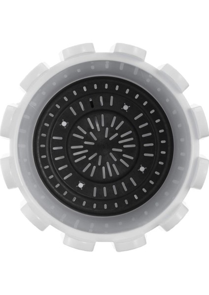 SO-İS03 Istanbul Dekoratif Yuvarlak Saksı 6,6 Lt Kirli Beyaz 6 Adet modelleri