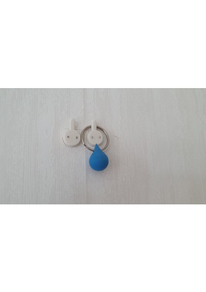 Su Damlası Anahtarlık (Plastik Aparattır!!!) 3D