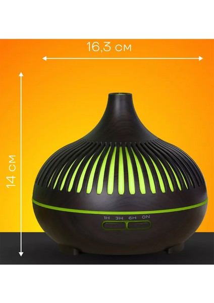 Hava Nemlendirici Vazo LED Lamba Aroma Difüzörü Koku Giderici Oda Kokusu Buhar Makinesi indirimleri