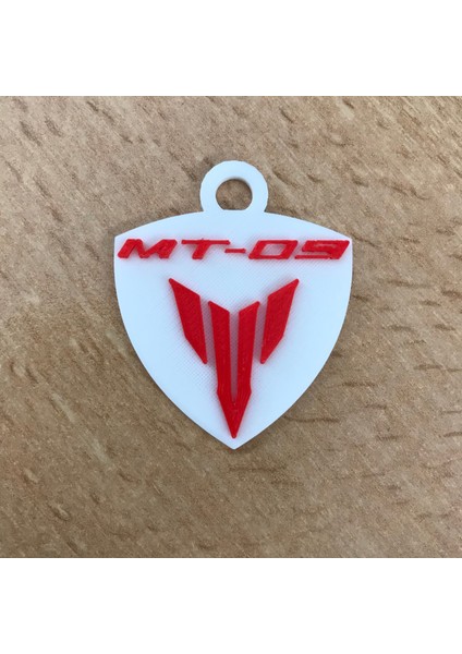 Logo Mt-09 Yamaha Anahtarlık (Plastik Aparattır!!!) 3D
