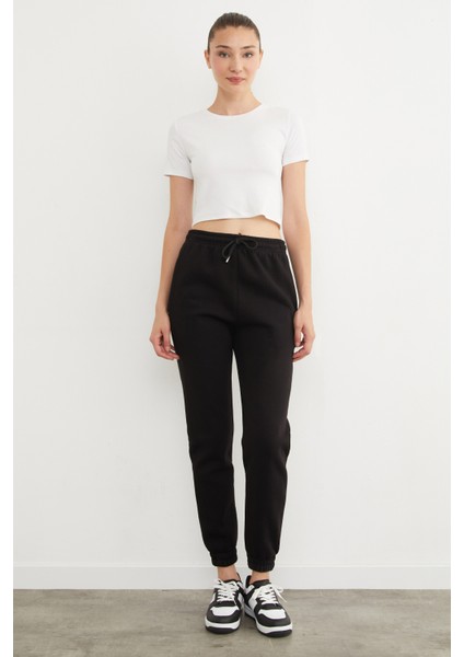 3 Iplik Bağlamalı Cepli Jogger Eşofman Altı indirimleri