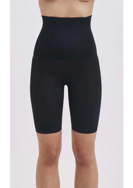 4007 Poliyamid Lazer Kesim Göbek Toparlayıcı Short