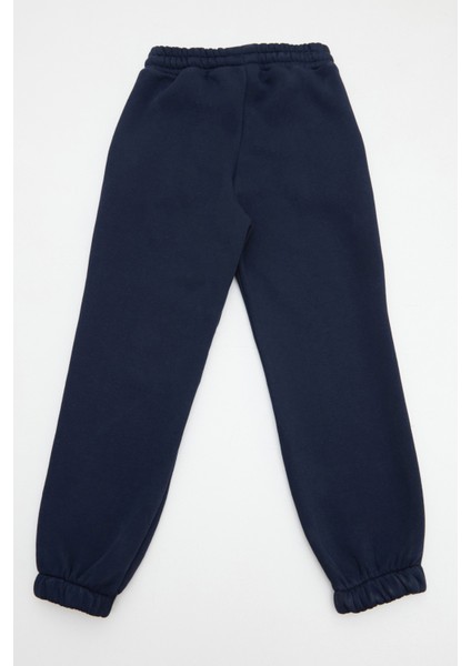 3 Iplik Yazı Baskılı Kız Çocuk Eşofman Altı fırsatları