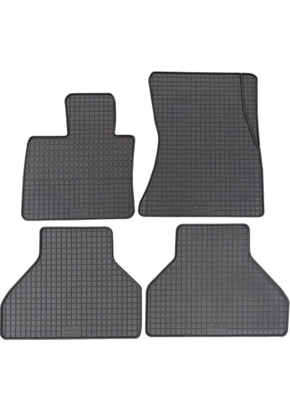 Bmw X5 Serisi E70 F16 2006-2018 Siyah Lastik Paspas