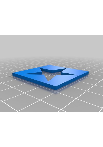 Şablon Yıldızı (Plastik Aparattır!!!) 3D