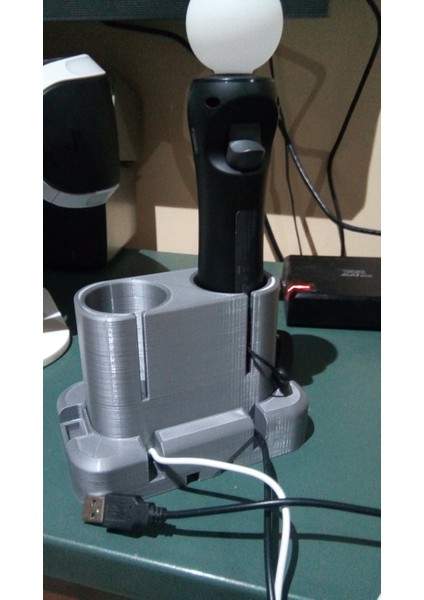 Playstation Move/dualshock Dock Logolu (Plastik Aparattır!!!) 3D fiyatları