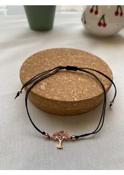 Siyah Renk Zirkon Taş Detaylı Çelik Xupıng VİP İp Bileklik fiyatları