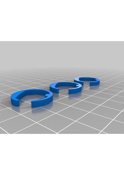 Horlama Önleyici Halka 17 18 19 mm (Plastik Aparattır!!!) 3D