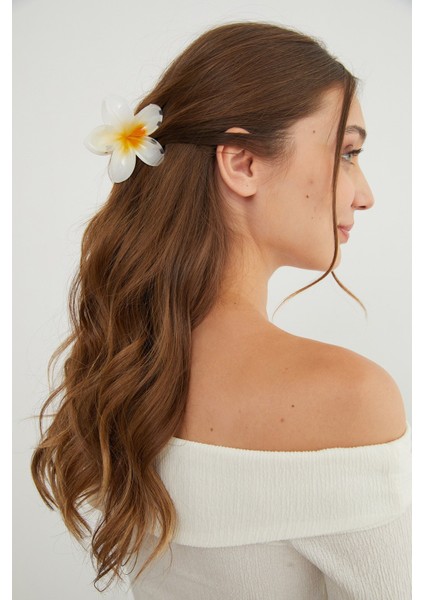 Lotus Çiçeği Mandal Toka