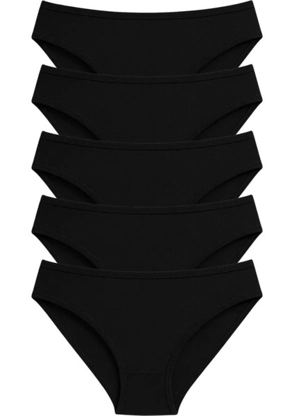 PK40002 Pamuklu Basic Kadın Bikini Külot 5 Li Paket indirimleri