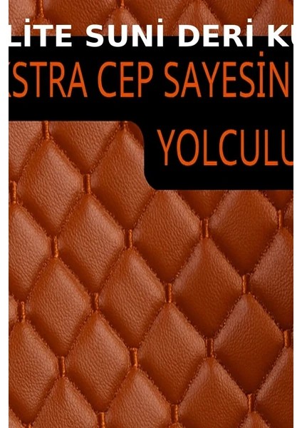 Hyundai Santafe cm 2006-2010 Uyumlu Suni Deri Oto Koltuk Minderi Silinebilir Leke Tutmaz Kapitone 2'li Gri modelleri