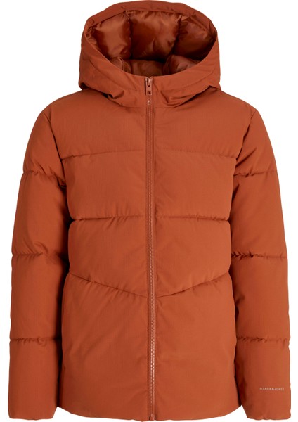 Jack Jones Jjglobal Puffer Jacket Jnr Çocuk Kahverengi Mont 12283847-15