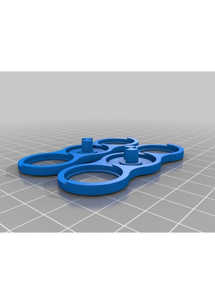 6 Nikel Fidget Spinner (Plastik Aparattır!!!) 3D