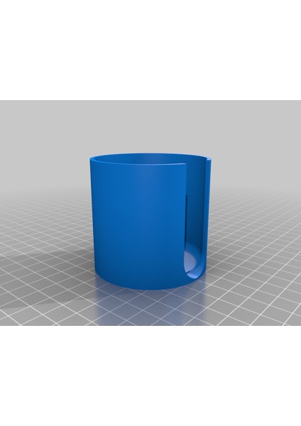 Yuvarlak Pamuklu Pedler Için Tutucu (5cm); Pamuklu Ped Kutusu (5 cm Çapında) (Sadece Plastik Aparattır!!!) 3D fiyatları