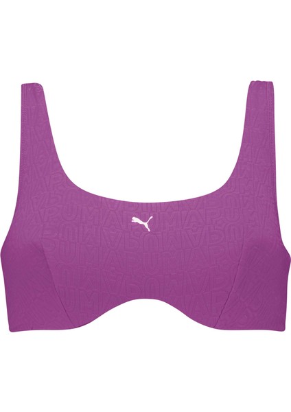 Jacquard Kadın Mayo Üstü