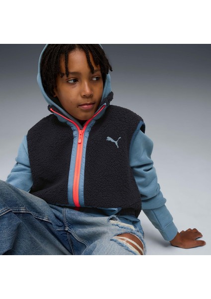 Genç Çift Taraflı Sherpa Yelek modelleri