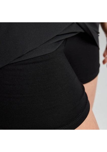 Kadın Etek Tech Ws Skort Siyah