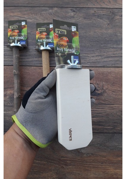 Venty 4'lü Doğal ve Kumlu Papağan Tünek Seti | Sultan, Monk, Muhabbet, Forpus, Lori, Konur, Cennet, Sevda, Kakariki - M608