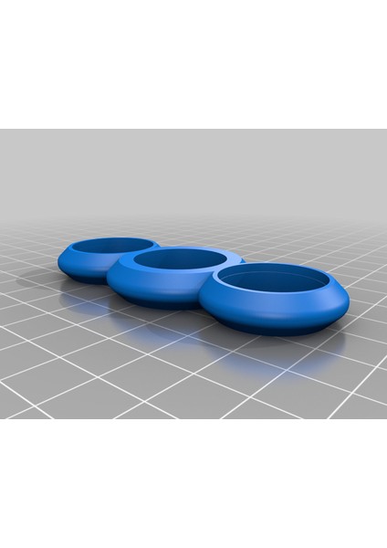 V7 Fidget Spinner - Tungsten Ağırlıkları (Plastik Aparattır!!!) 3D