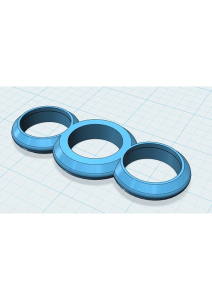 V7 Fidget Spinner - Tungsten Ağırlıkları (Plastik Aparattır!!!) 3D fırsatları