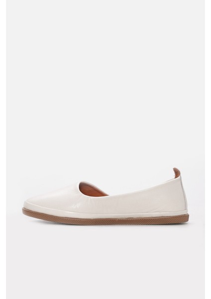 Hakiki Deri Kadın Babet Ayakkabı 240ZA2100