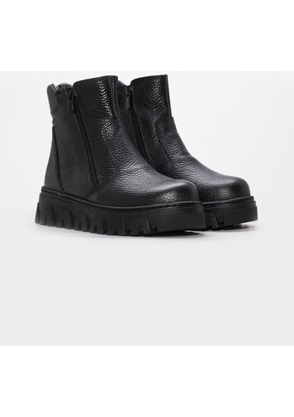 Hakiki Deri Kürklü Unisex Klasik Bot 770KXA107 modelleri