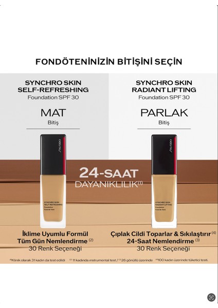Syncro Skin Radiant Fondöten 330 indirimleri